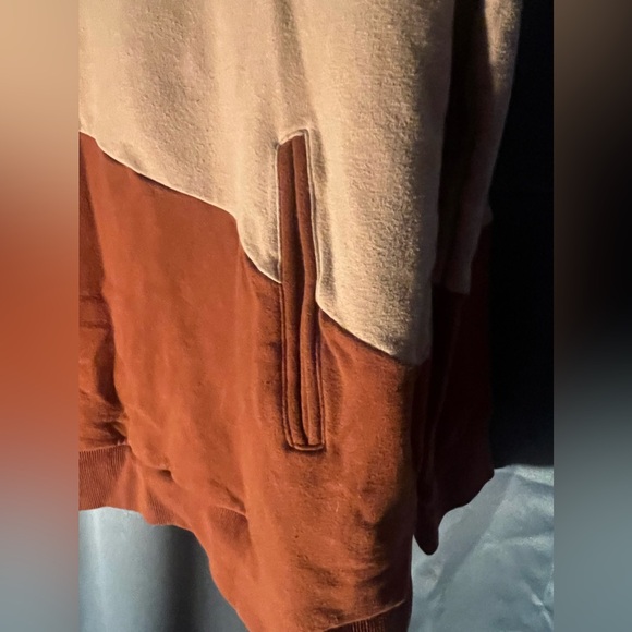 Cowl multicolor sweatshirt - Picture 2 of 6